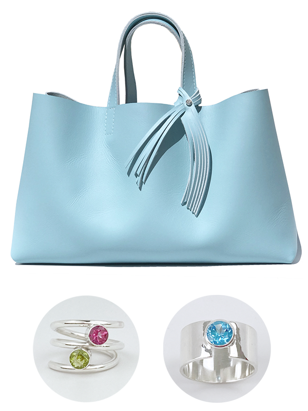 MONOLISA handbag and jewelry collection ready for fulfillment and shipping