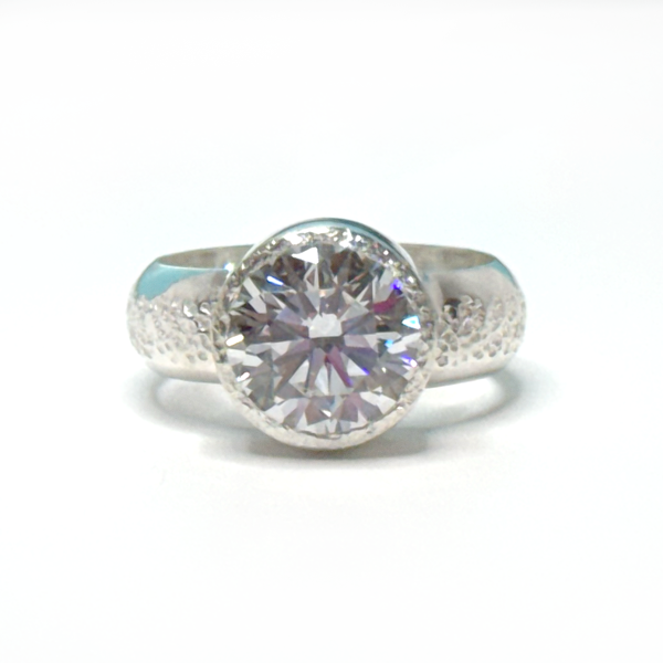 MONOLISA — argentium gemstone rings