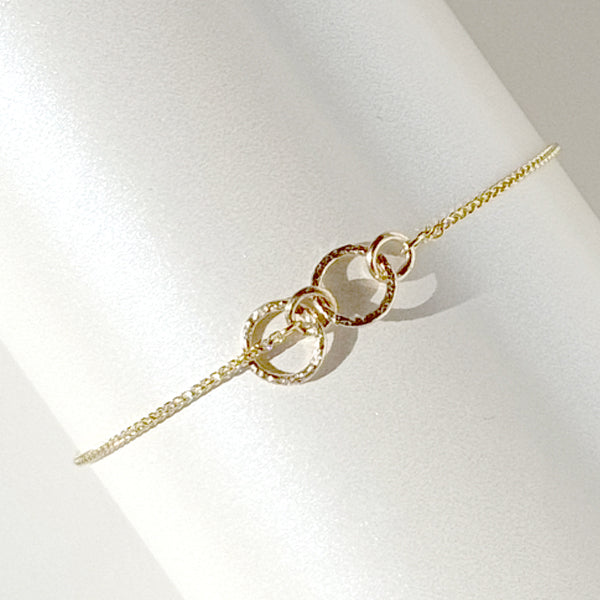 14k Gold Adjustable Bracelets Collection by MONOLISA Jewelry