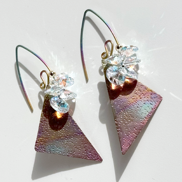 Anodized titanium jewelry colors