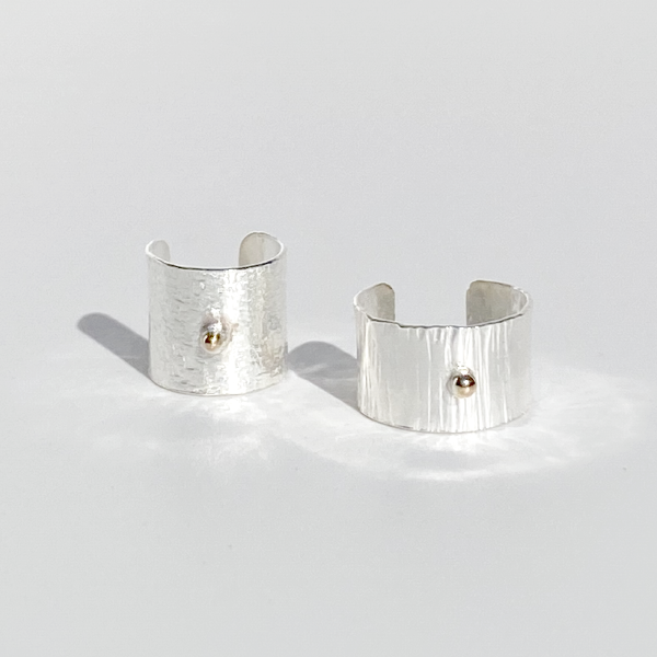 14 Karat Caviar Design Ear Cuff Collection
