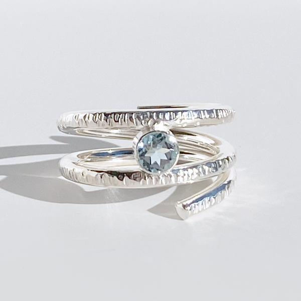 Aquamarine ring