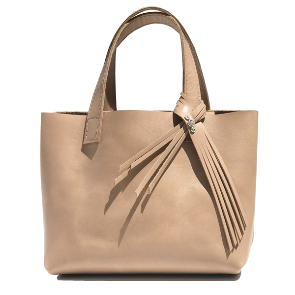 Bags Made in California - Country Leather Tote Bag 75 – 3 crystals