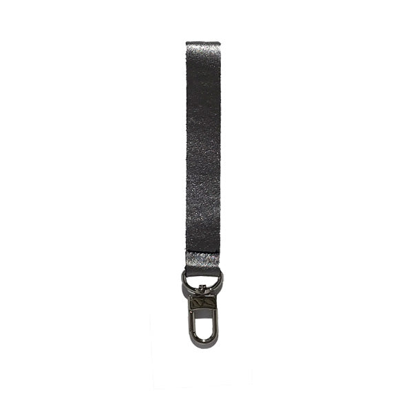 Wristlet – Soft Silver Metallic Leather