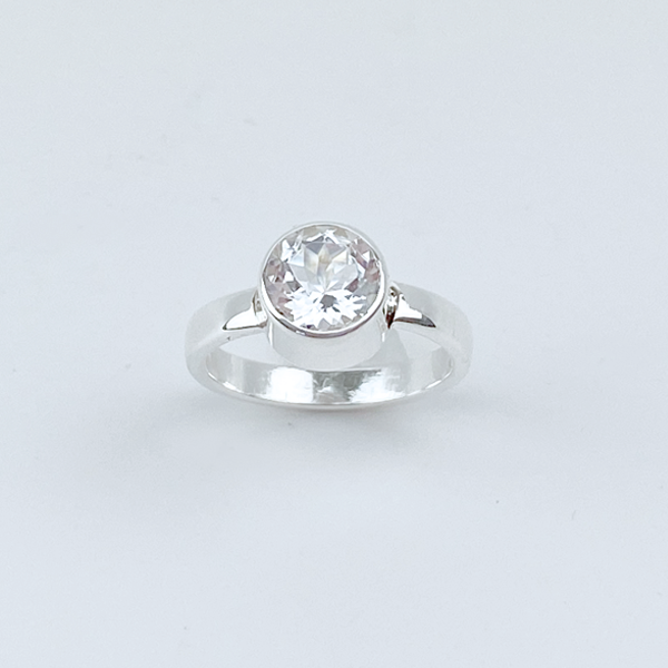 Sterling Silver Quartz Ring